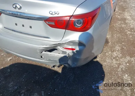 2015 Infiniti Q50 z USA, uszkodzony, nr VIN JN1BV7APXFM342302